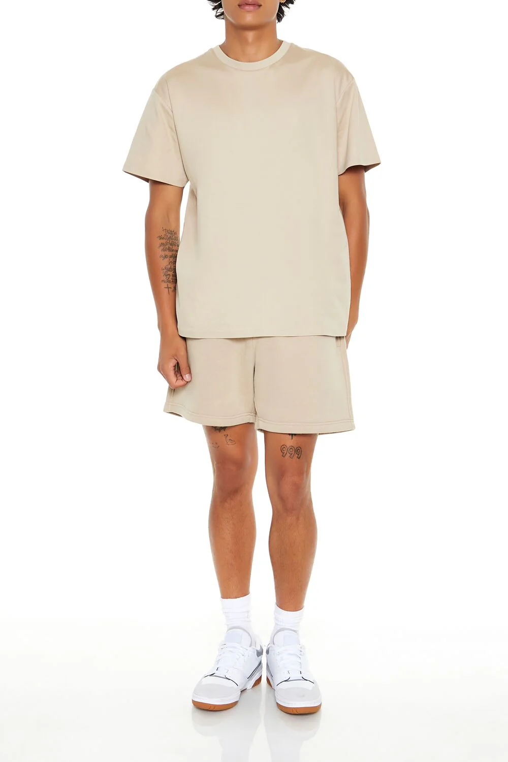 Drawstring Mid-Rise Shorts - Image 6