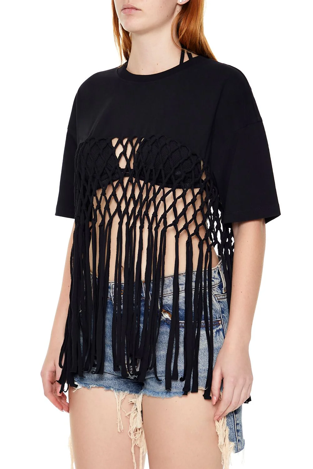 Crochet Fringe Tee - Image 10