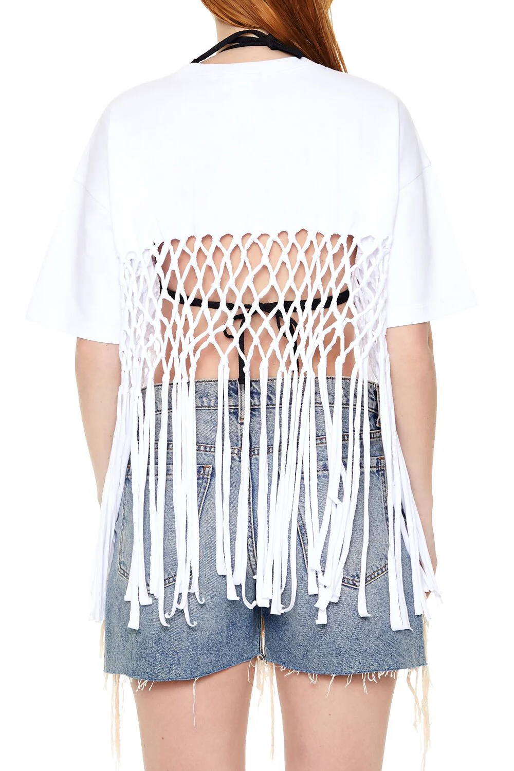 Crochet Fringe Tee - Image 4