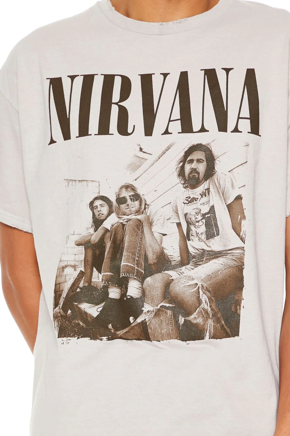 Distressed Nirvana Graphic Tee - Image 5