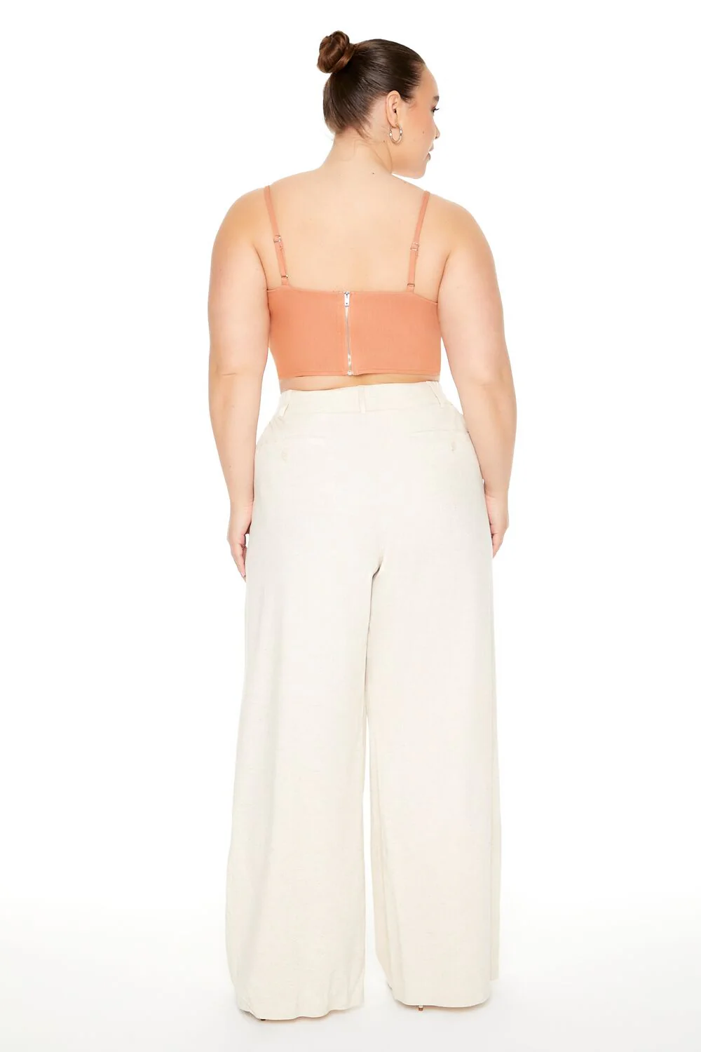Plus Size High-Rise Wide-Leg Pants - Image 2