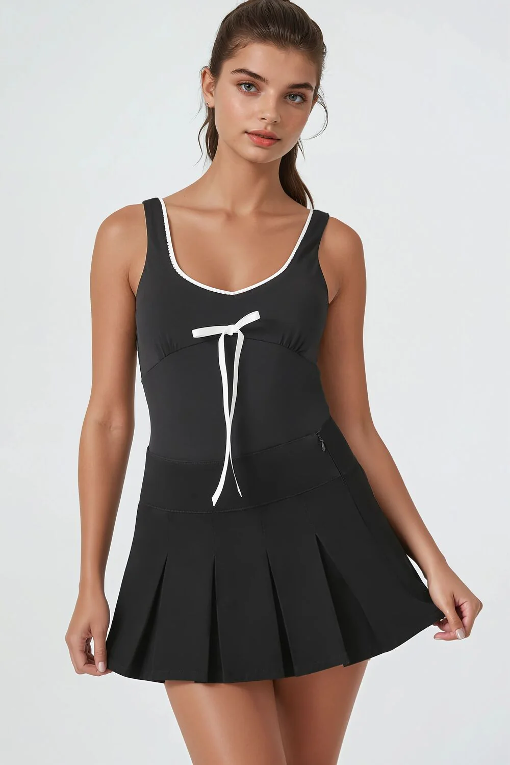 Bow Ricrac-Trim Bodysuit - Image 7