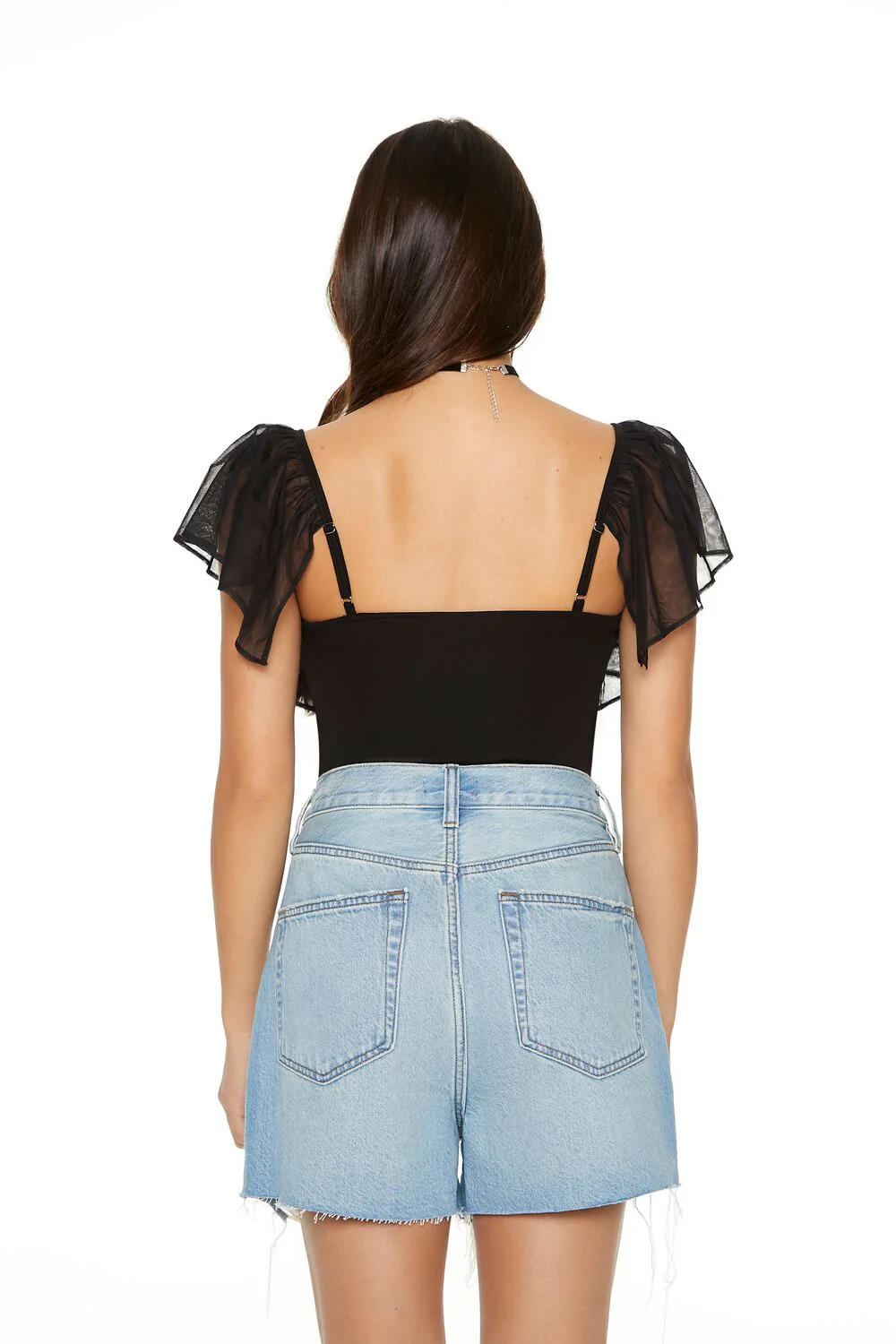 Ruffle-Trim Bodysuit - Image 3