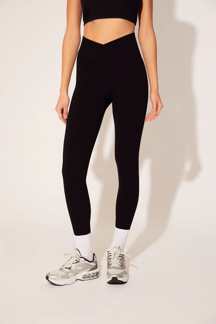 Active Seamless Surplice Leggings - Image 3