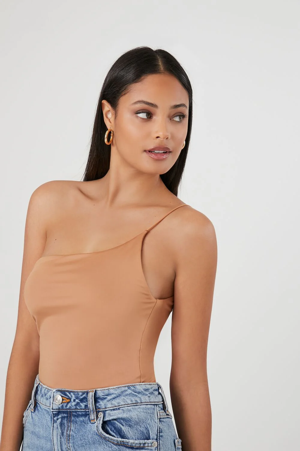 Contour Sculpt One-Shoulder Bodysuit - Image 7