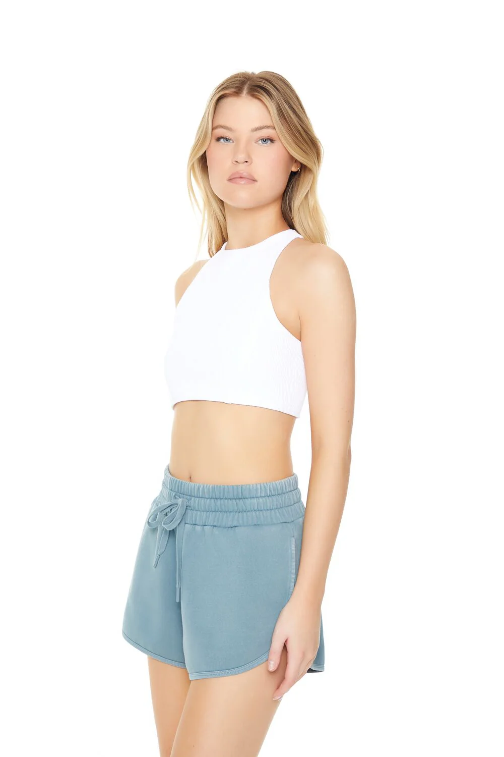 Active Fleece Drawstring Shorts - Image 2