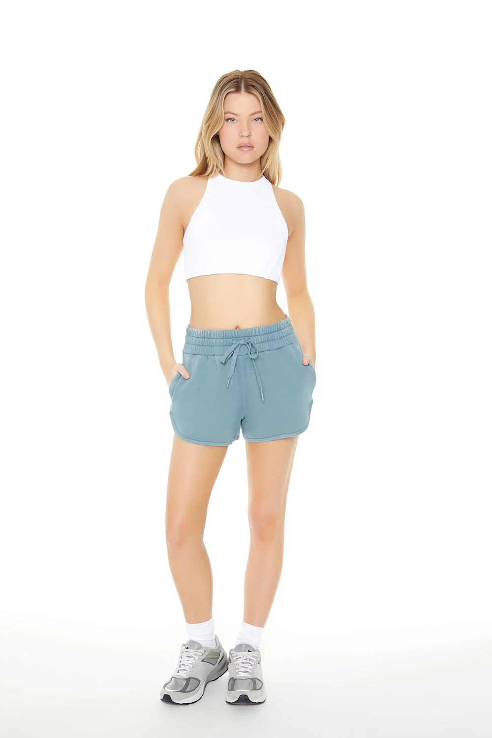 Active Fleece Drawstring Shorts - Image 4