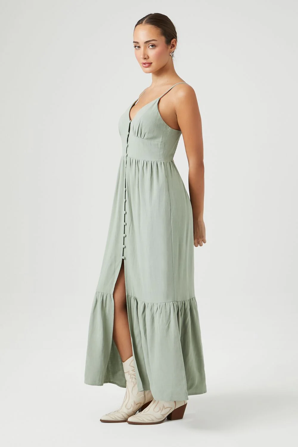 Flounce Cami Maxi Dress - Image 2