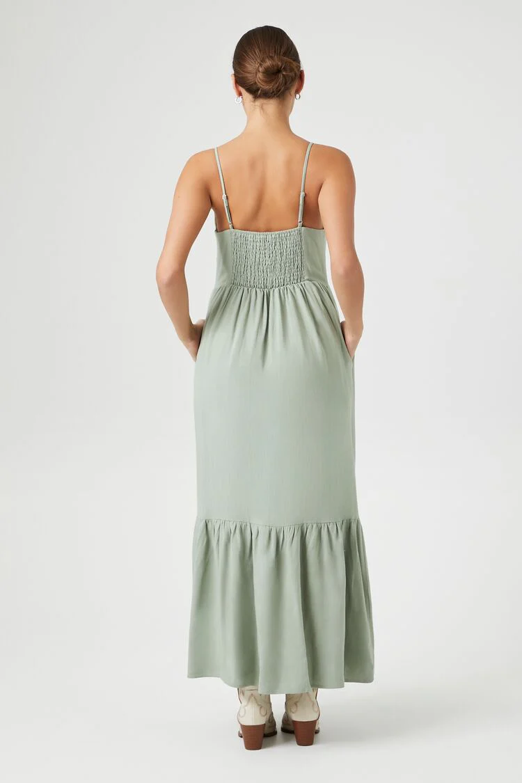 Flounce Cami Maxi Dress - Image 3