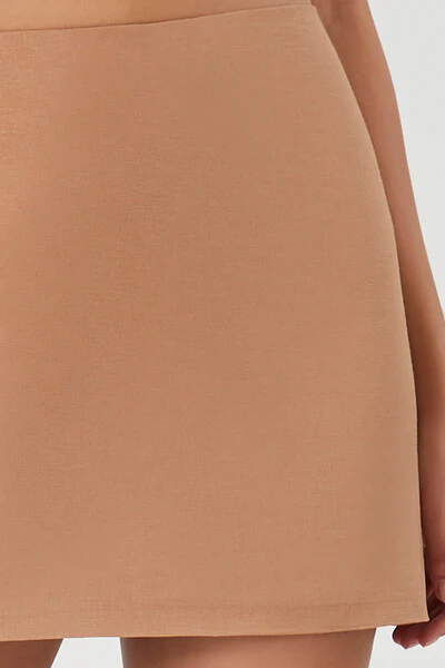 High-Rise A-Line Mini Skirt - Image 6