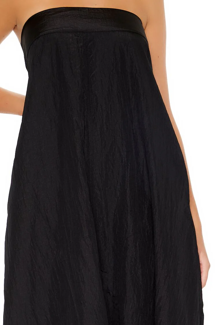 Strapless A-Line Maxi Dress - Image 4
