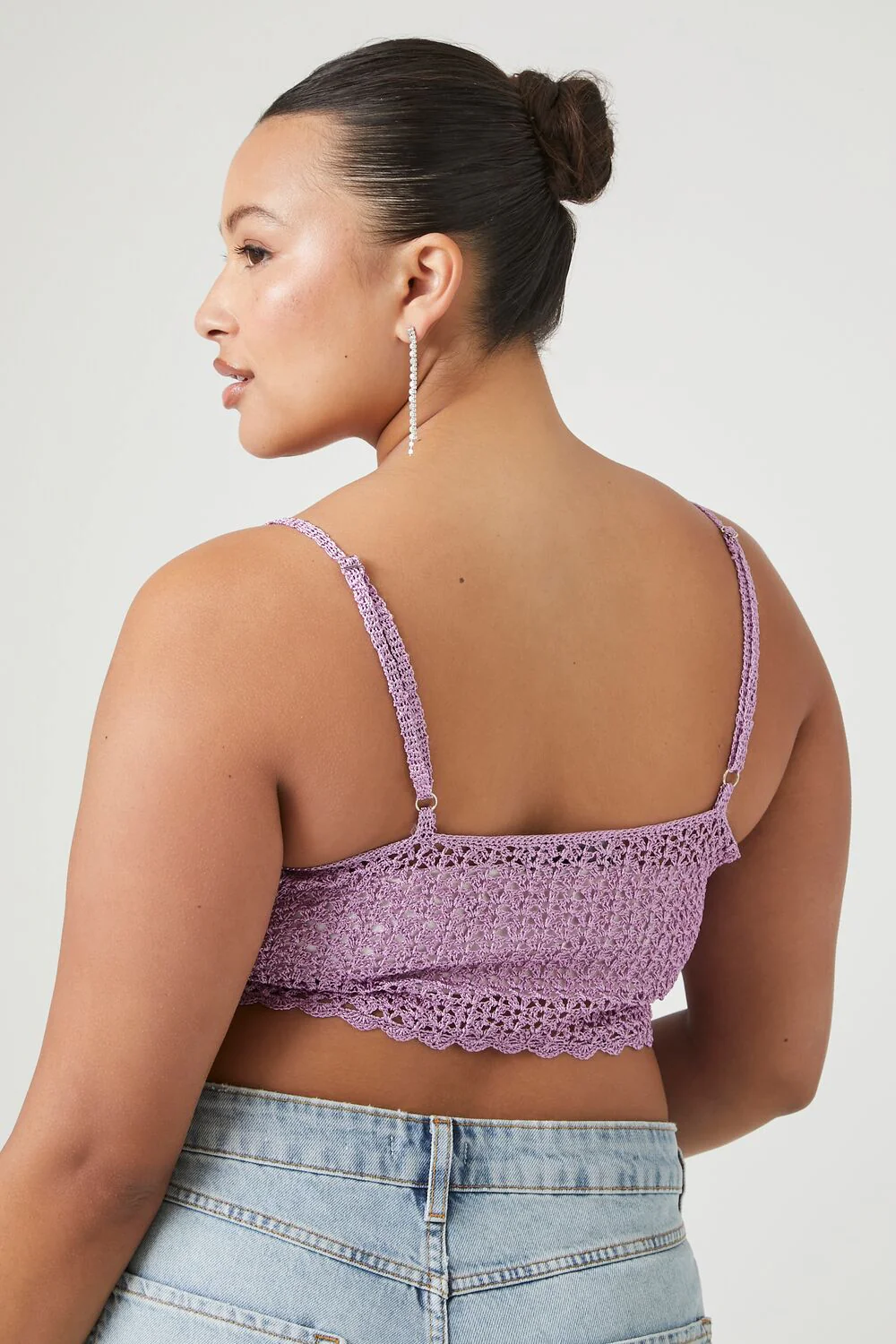Plus Size Sequin Sweater-Knit Cami - Image 3