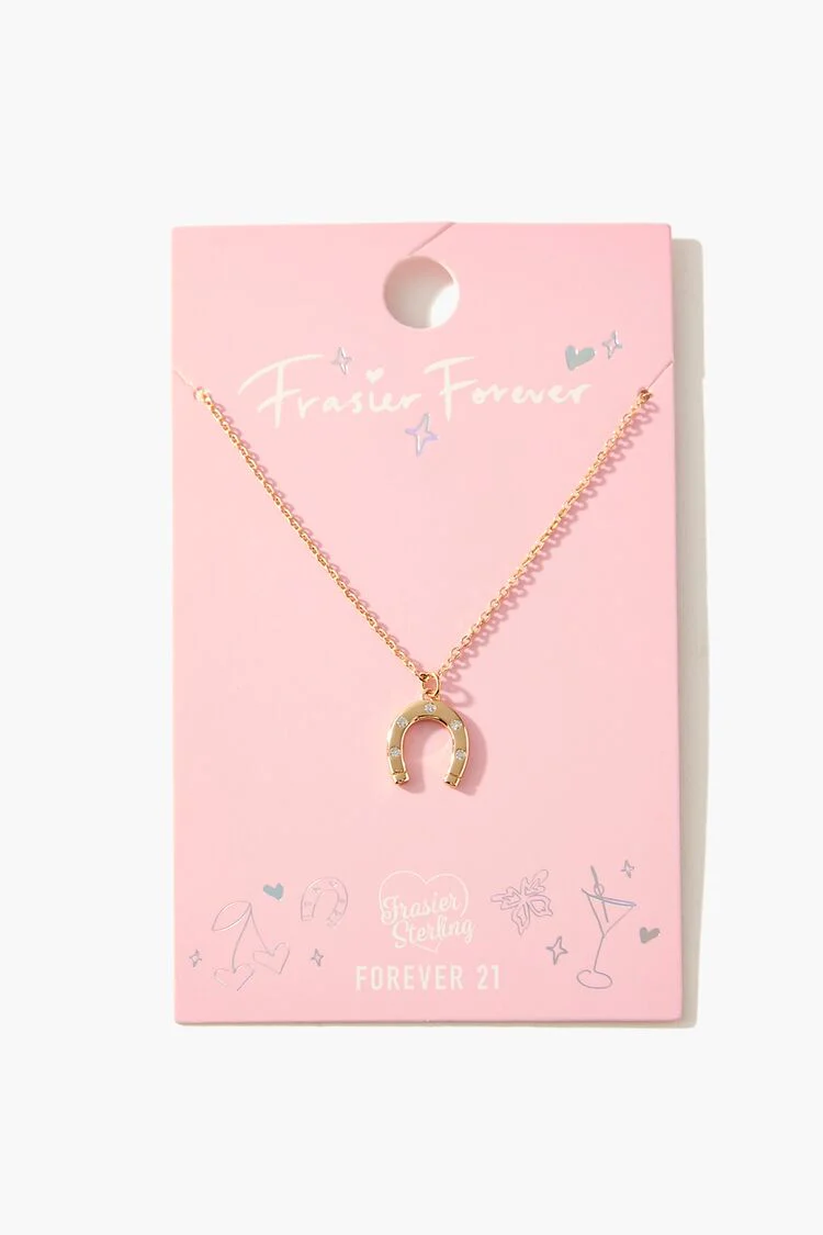 Frasier Sterling Horseshoe Necklace - Image 4