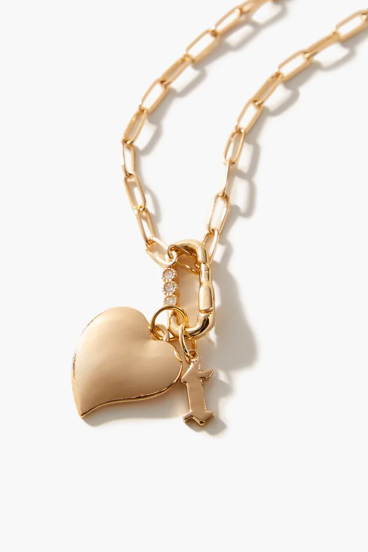 Frasier Gold Initial Necklace - Image 36