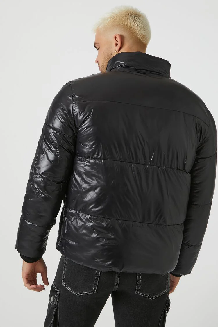 Quilted Puffer Jacket - Image 3