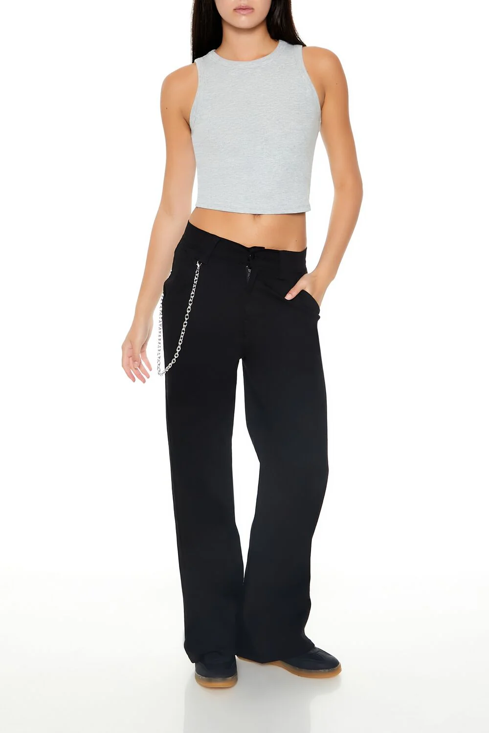Cropped Tank Top - Image 26