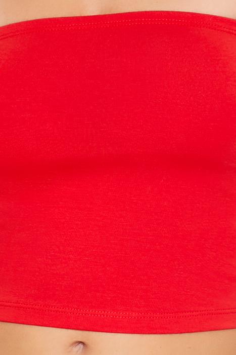 Cropped Cotton-Blend Tube Top - Image 34