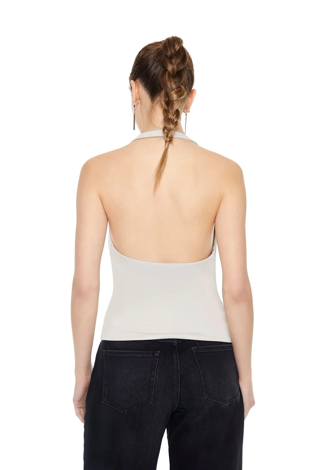 Cowl Halter Top - Image 3
