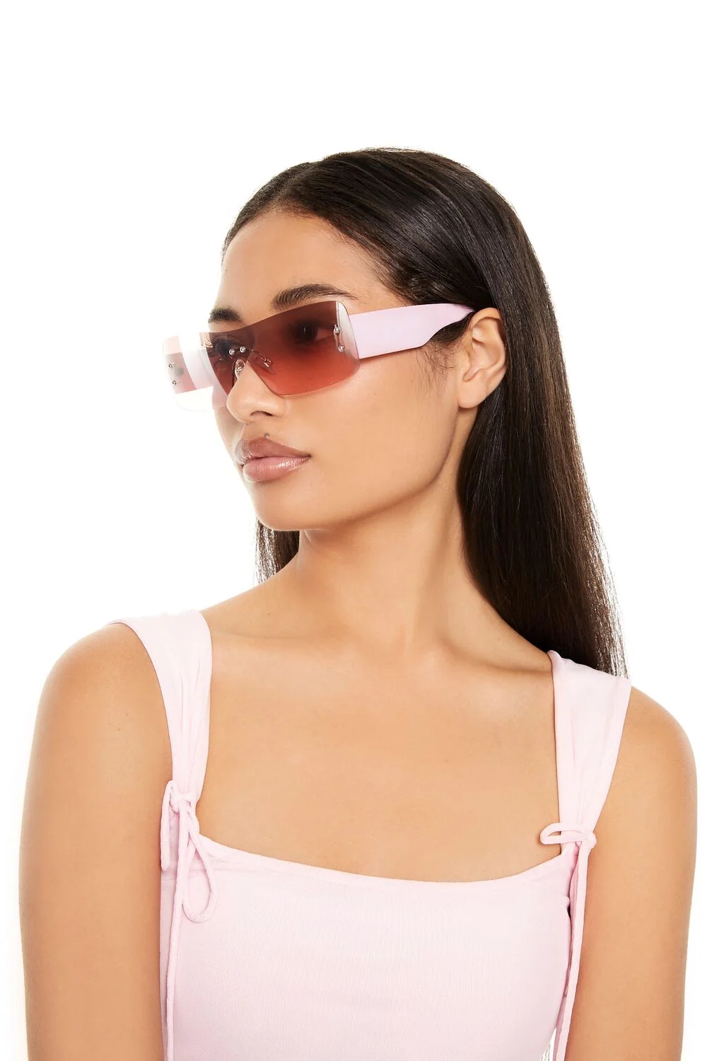 Tinted Shield Sunglasses - Image 2