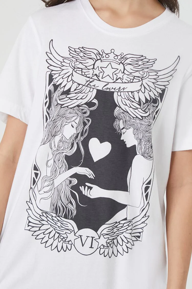 The Lovers Graphic Tee - Image 5