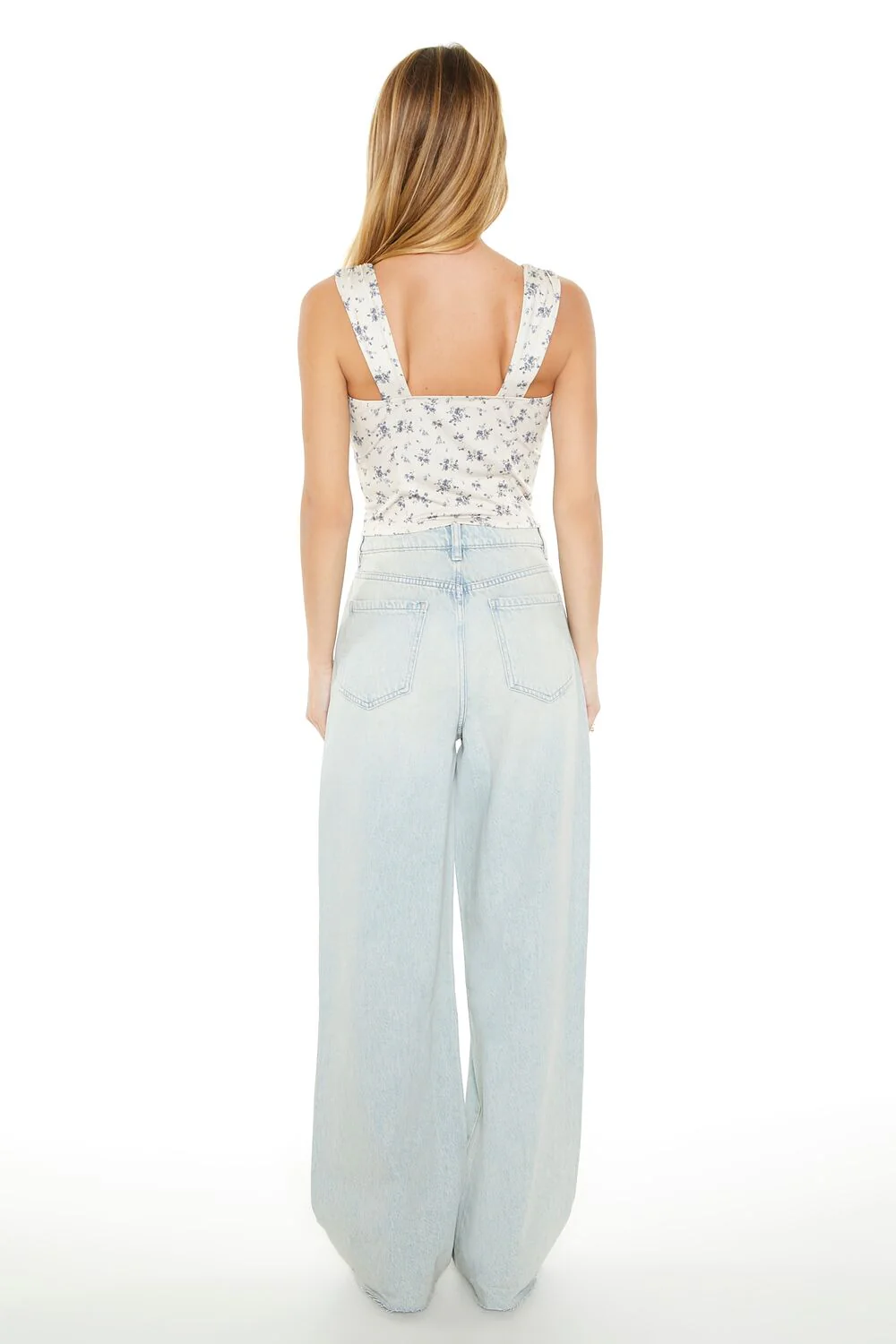 High-Rise Wide-Leg Jeans - Image 3