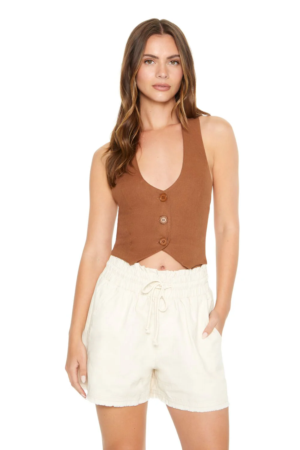 Twill Drawstring Pull-On Shorts - Image 8