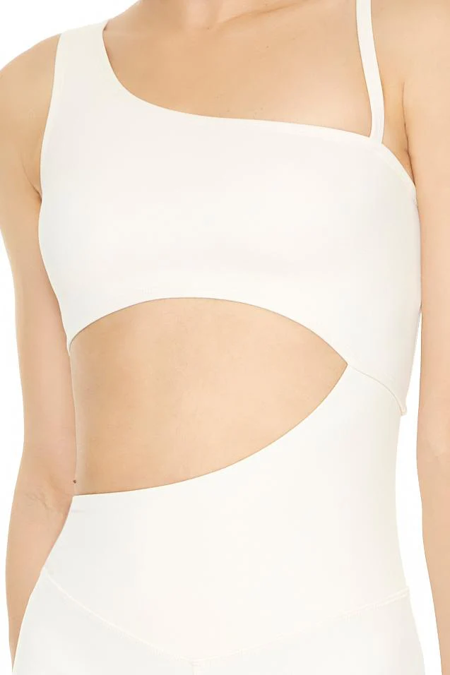 Active Asymmetrical Cutout Romper - Image 5