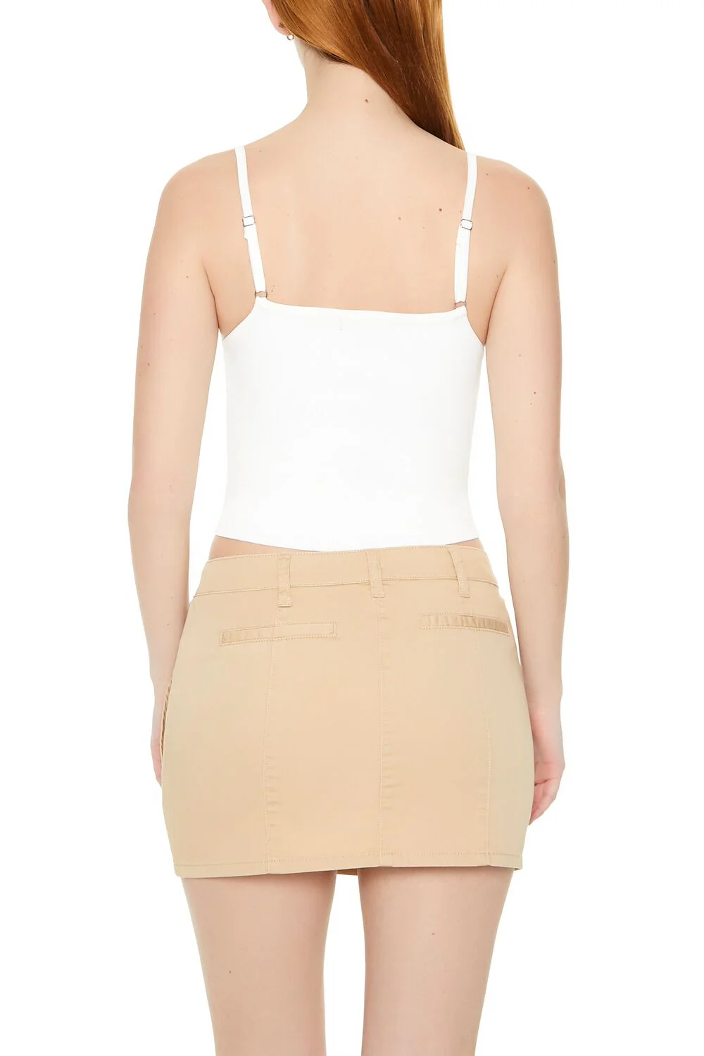 Sweater-Knit Cropped Cami - Image 3