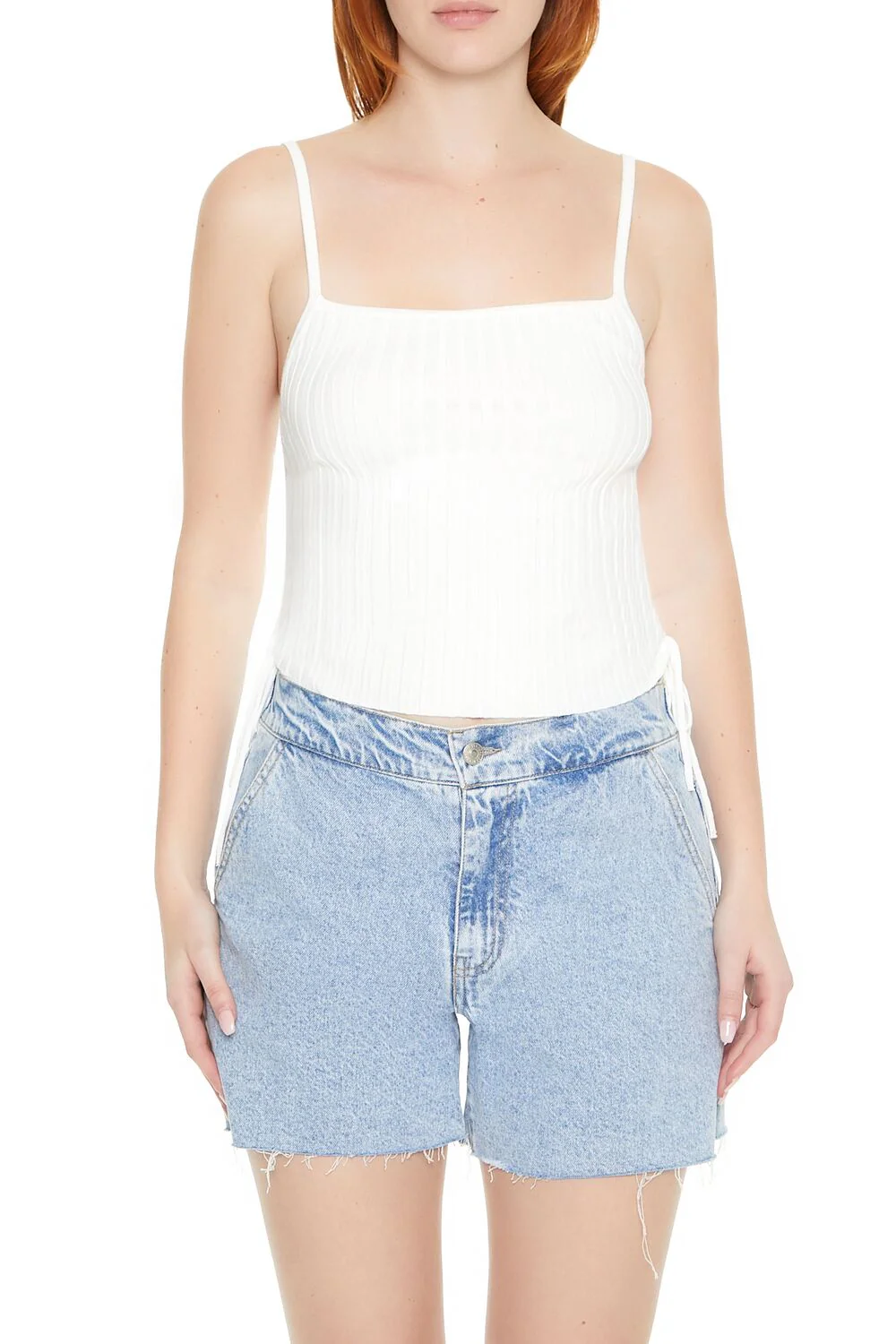 Ribbed Sweater-Knit Cami - Image 3