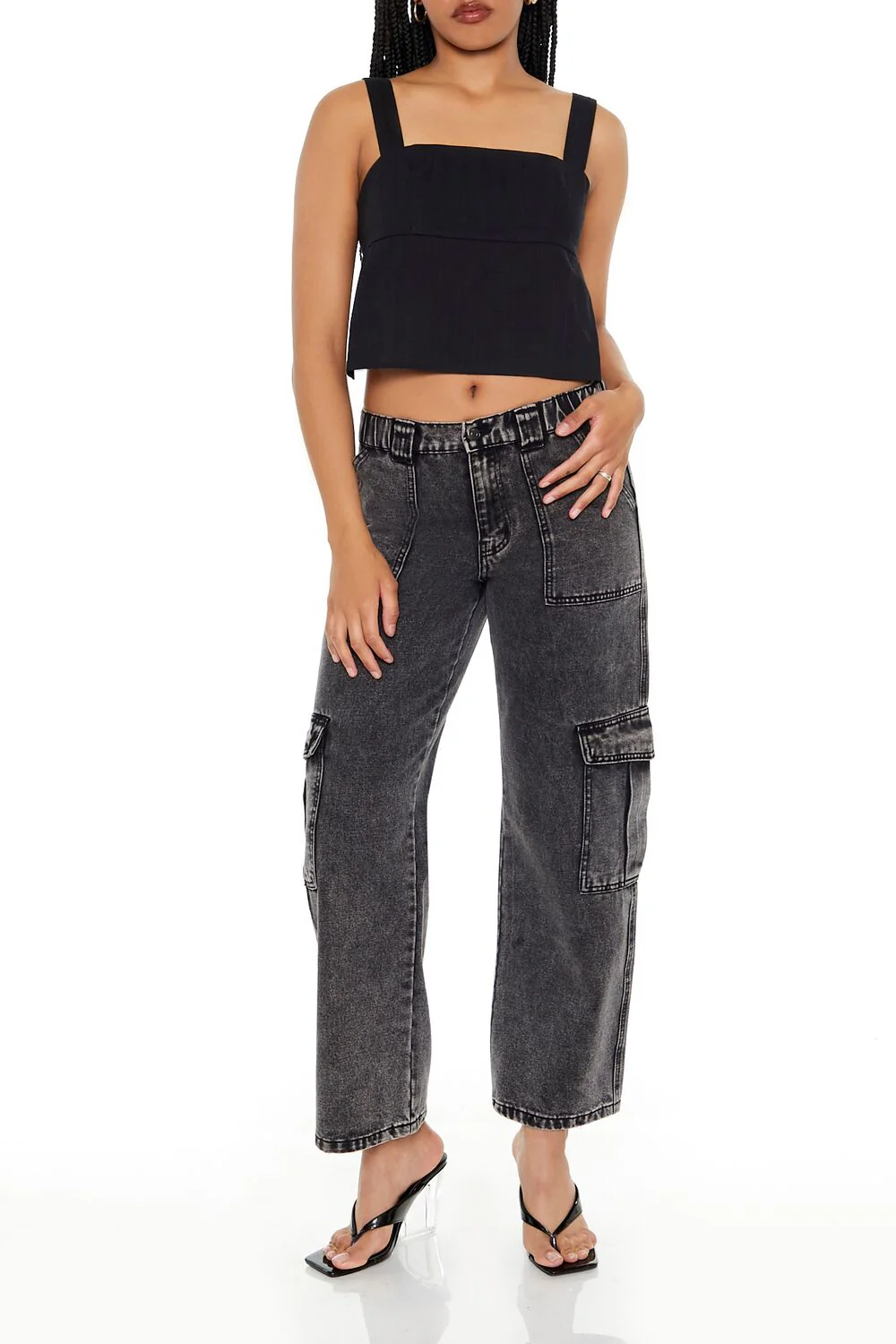 Tie-Back Crop Top - Image 4