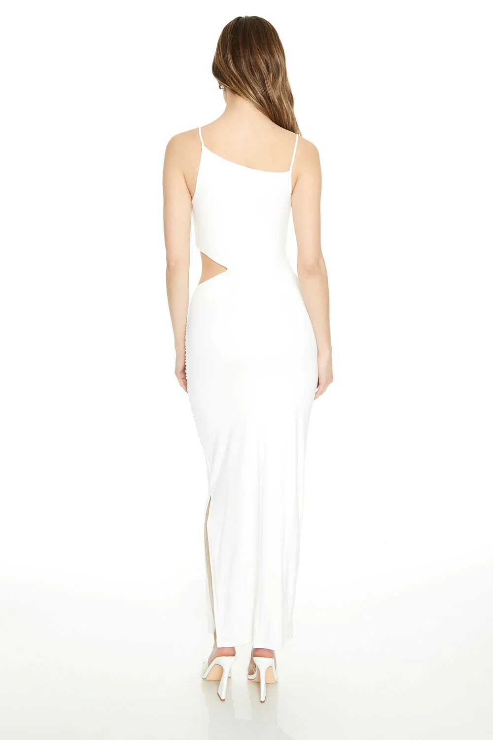 Draped Cutout Maxi Dress - Image 3
