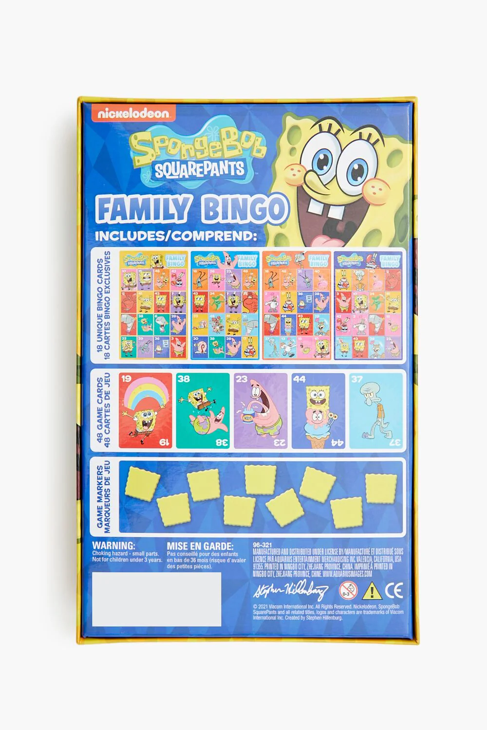 SpongeBob SquarePants Family Bingo Game - Image 2