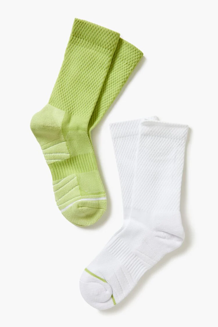 Textured Crew Socks Set - 2 pack - Image 2