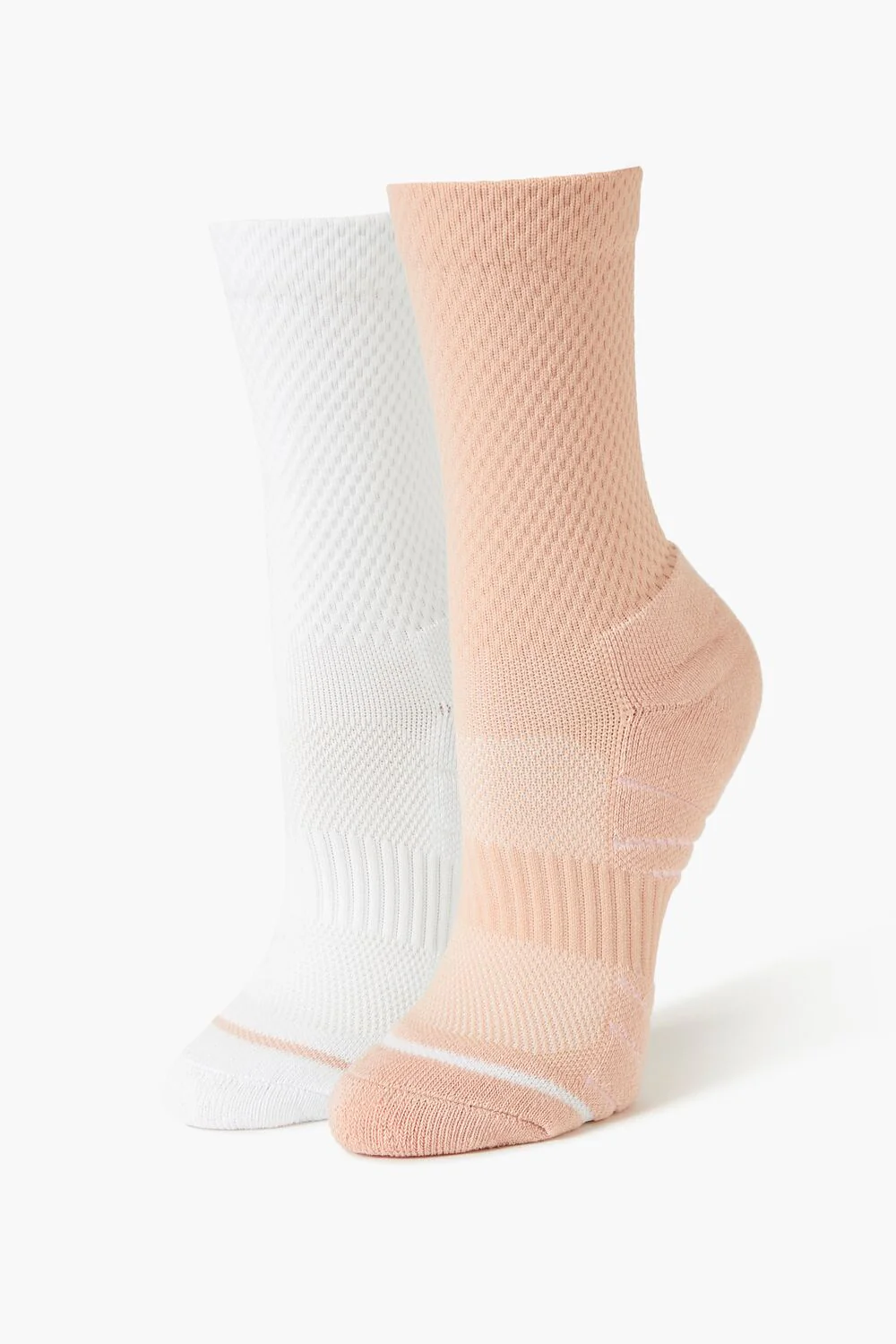 Textured Crew Socks Set - 2 pack - Image 4