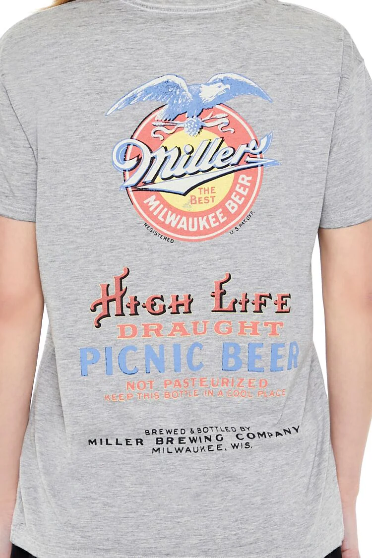 Miller Milwaukee Beer Graphic Tee - Image 6