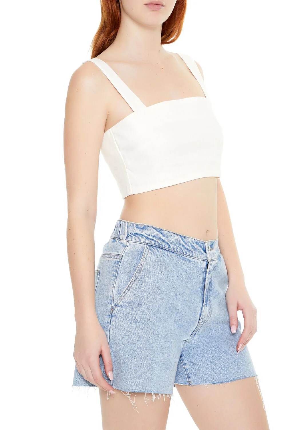 Smocked Crop Top - Image 2