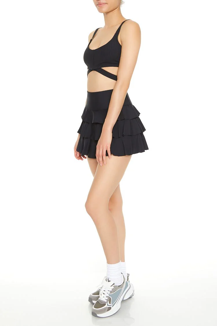 Active Tiered Mini Skort - Image 2