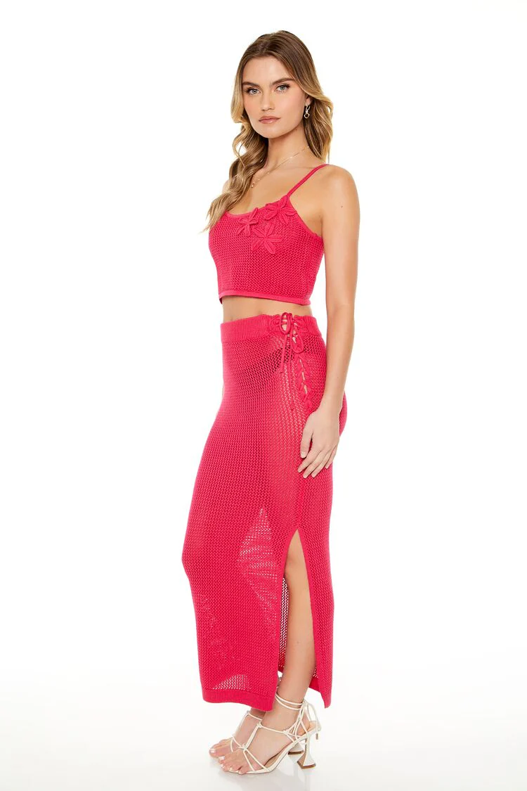 Crochet Maxi Skirt - Image 2