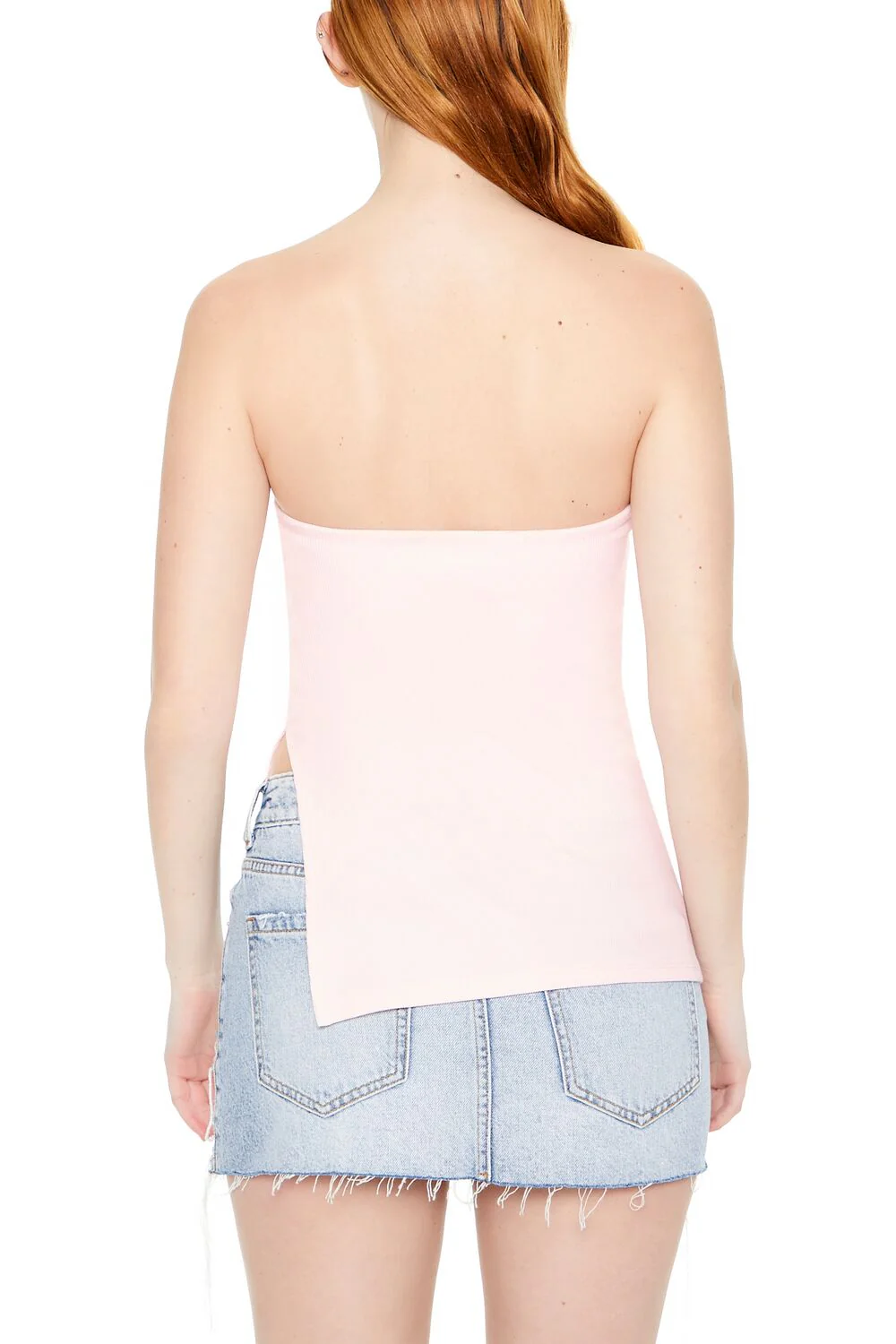 Ribbed Slit Tube Top - Image 14