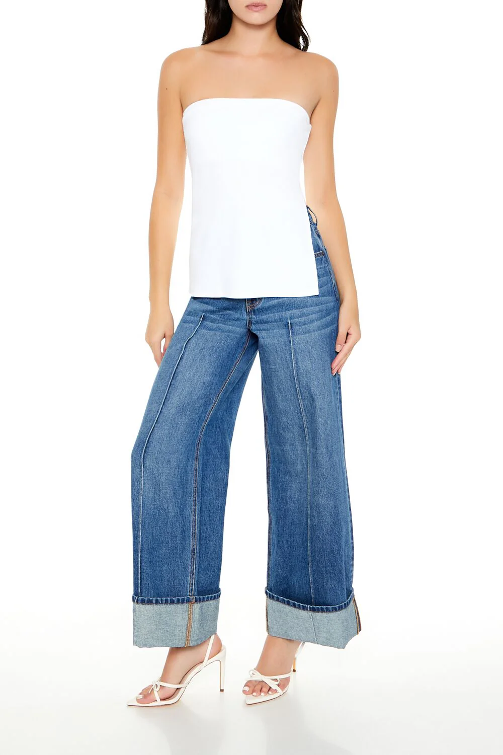 Ribbed Slit Tube Top - Image 8