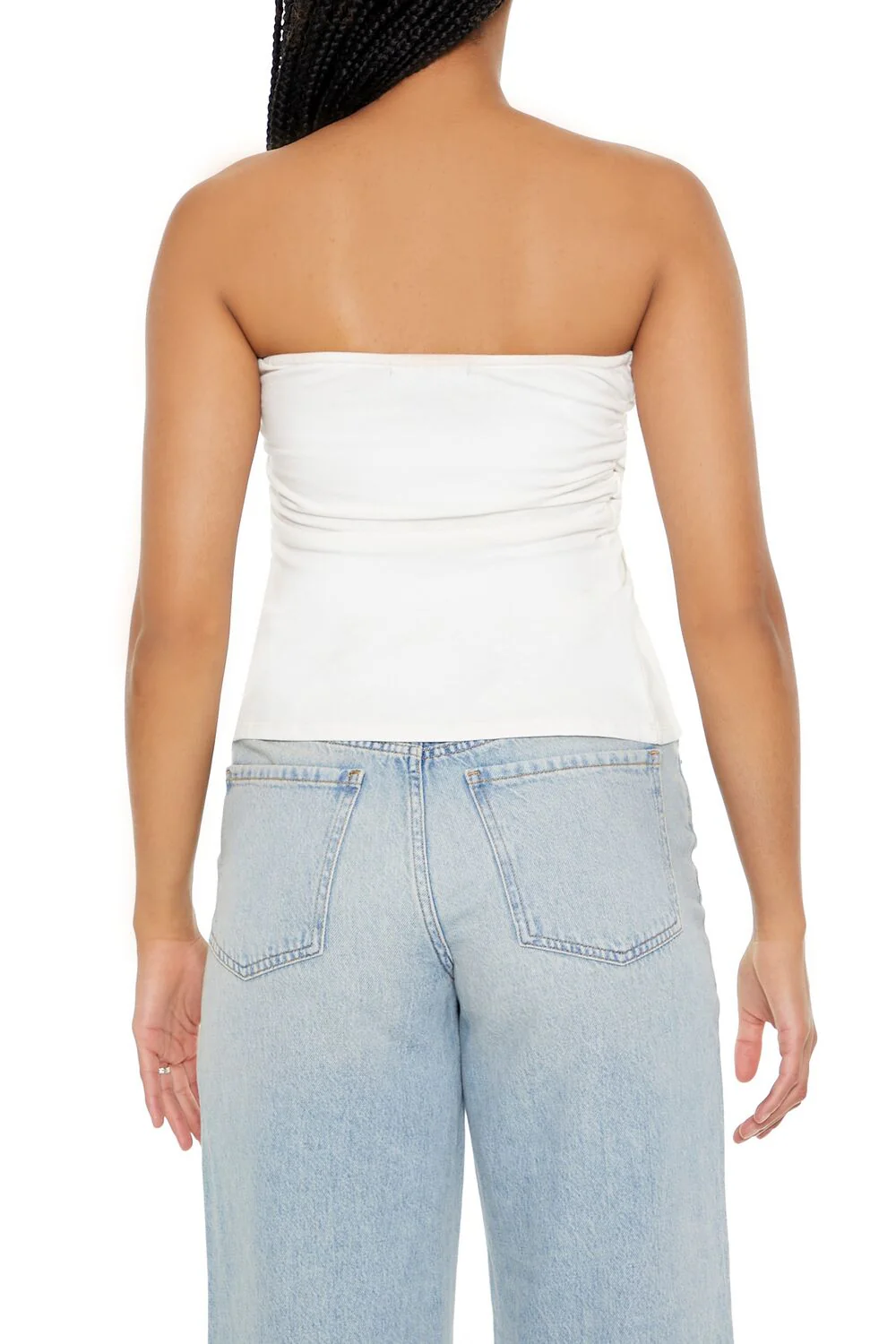 Twisted Split-Hem Tube Top - Image 3