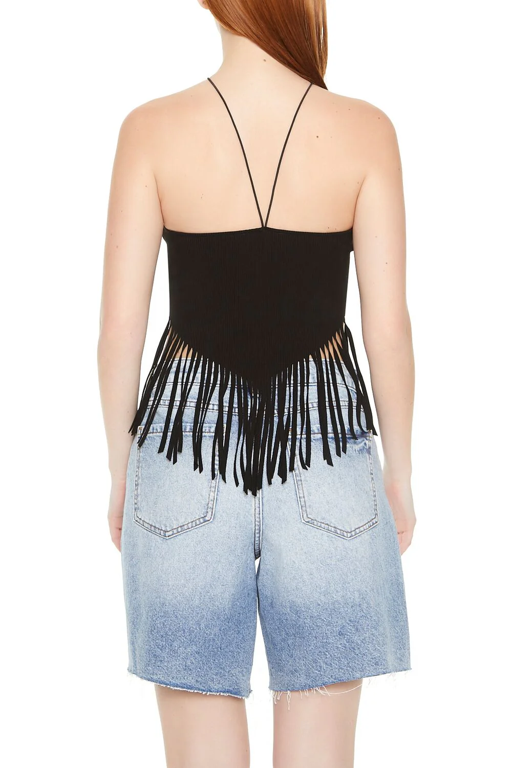 Fringe Cropped Cami - Image 3