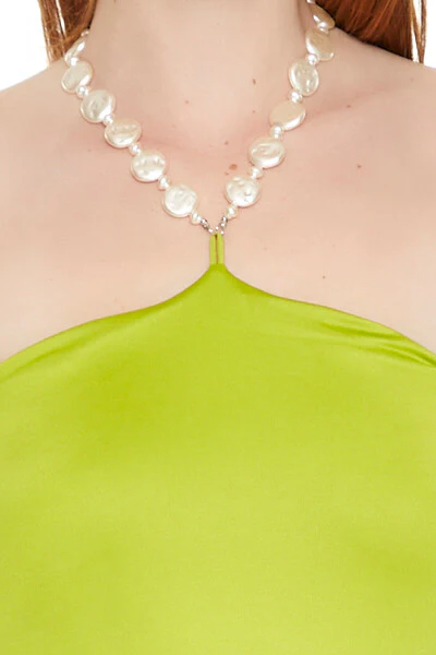 Contour Sculpt Faux Pearl Bodysuit - Image 12