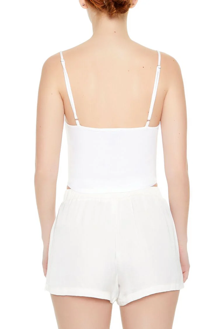 Cropped Dolphin-Hem Cami - Image 3