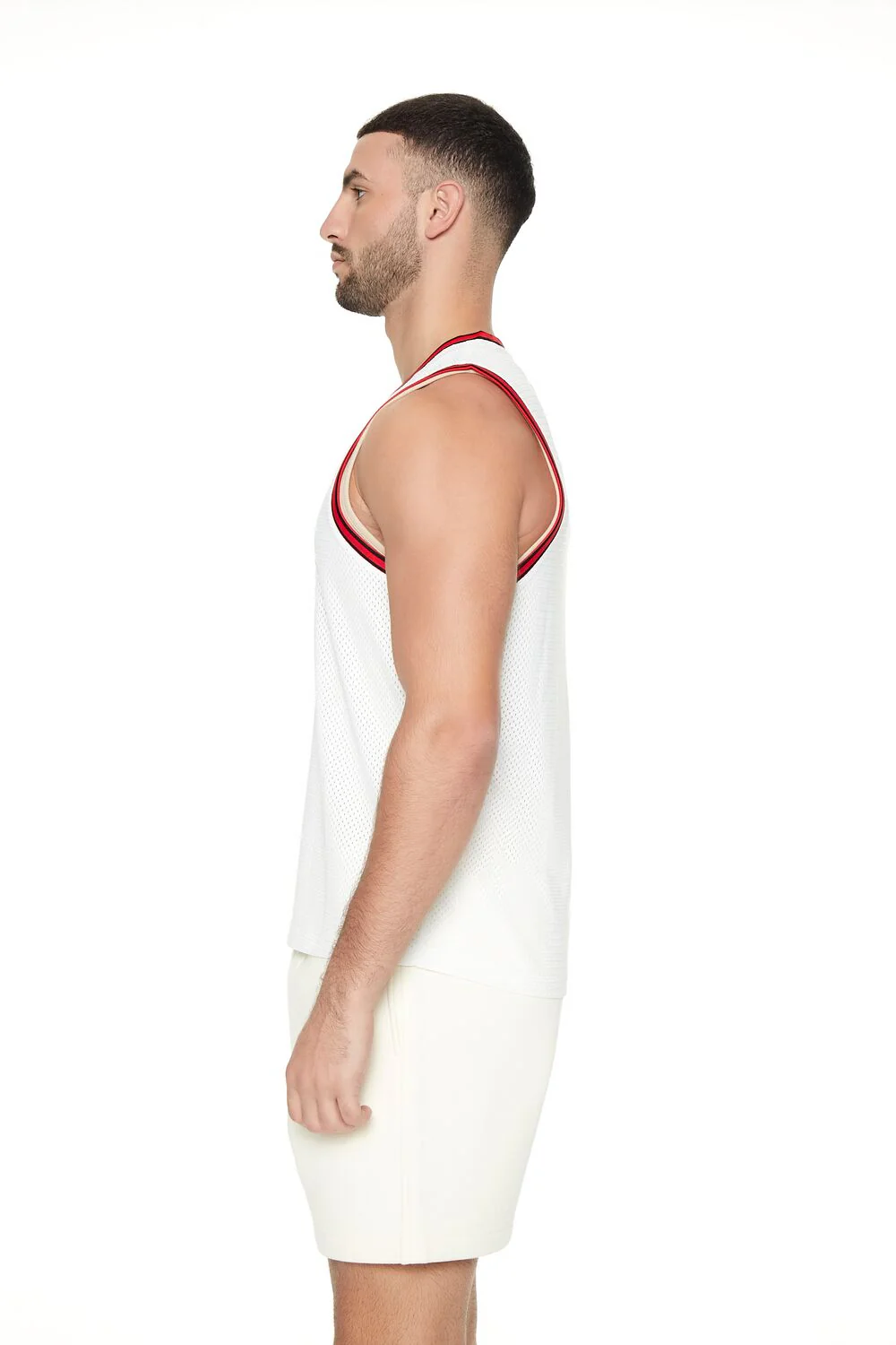 Mesh Embroidered 84 Basketball Jersey - Image 2