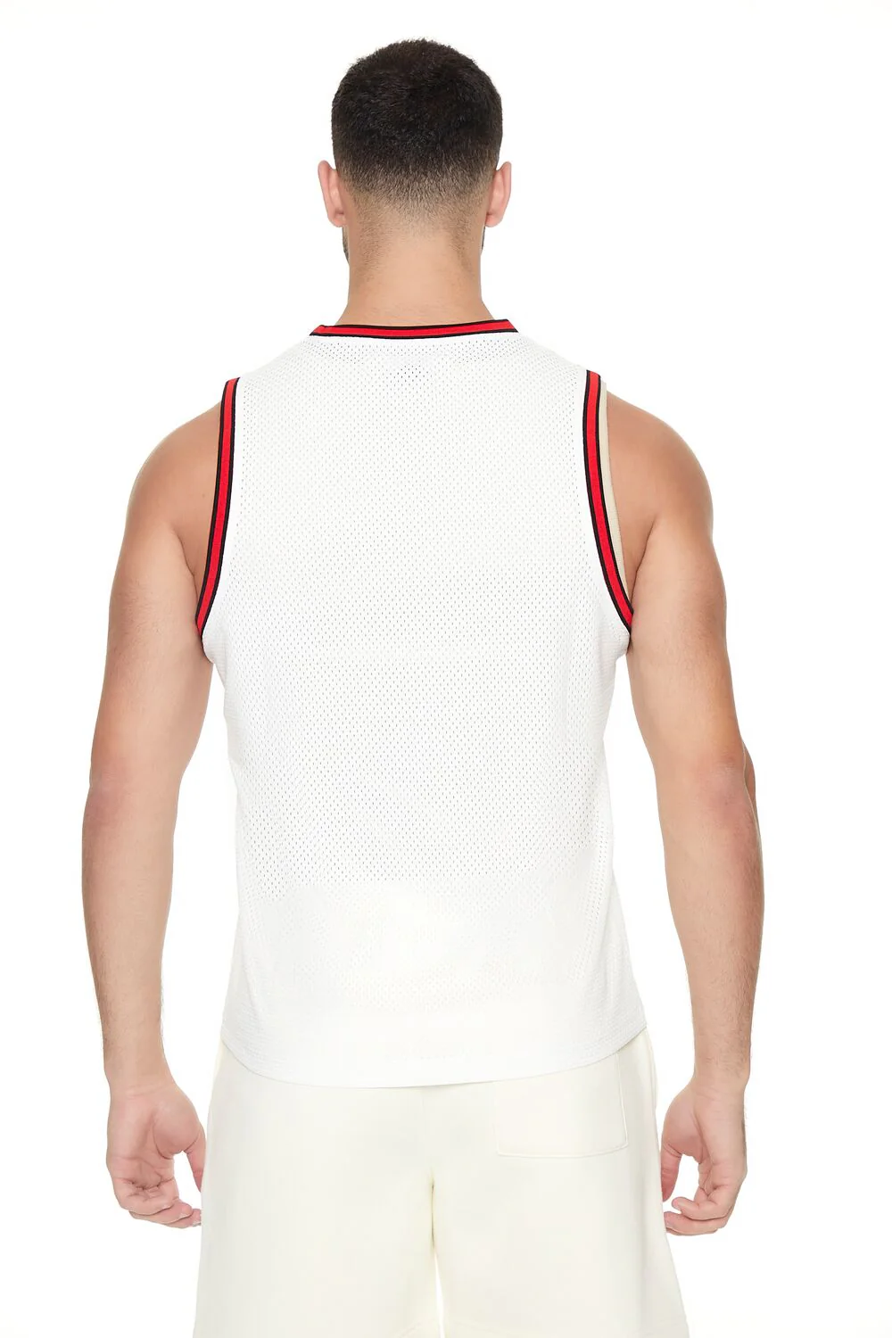 Mesh Embroidered 84 Basketball Jersey - Image 3