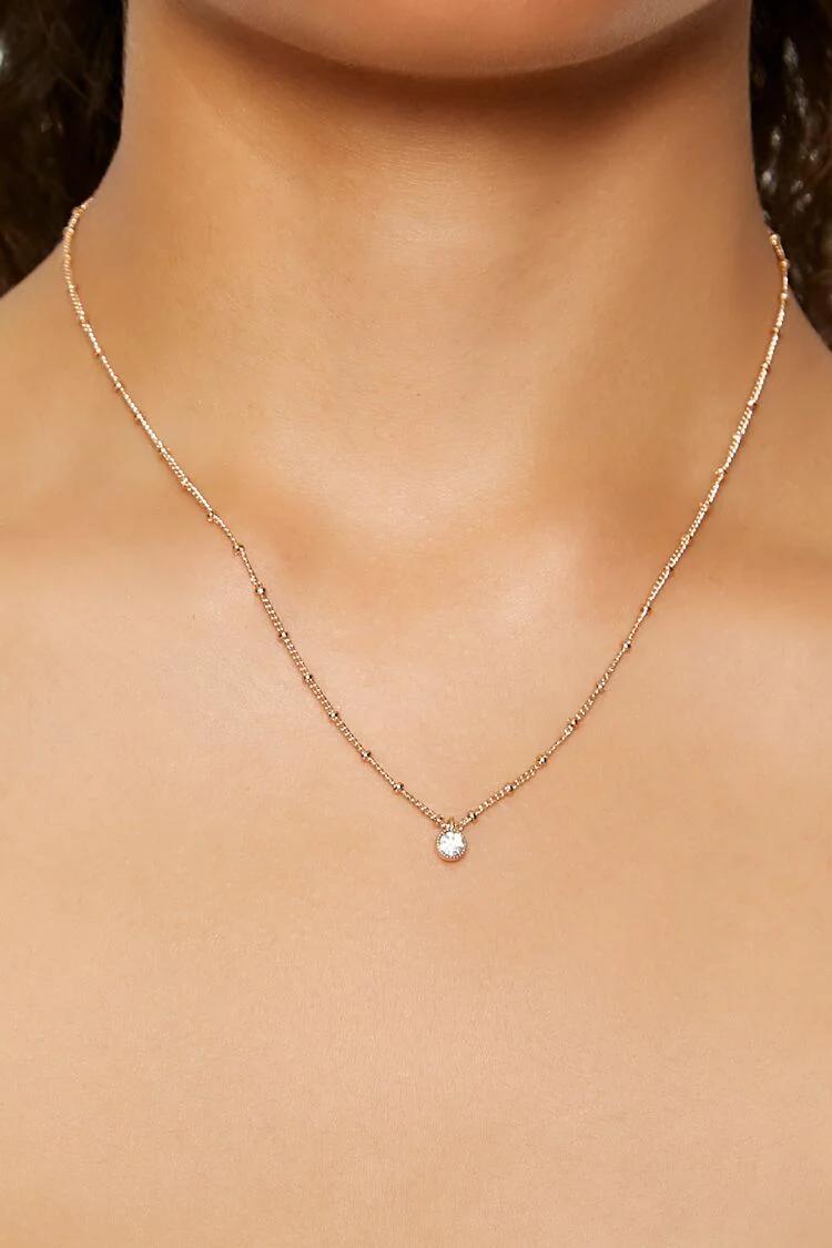 Birthstone Charm Necklace - Image 5