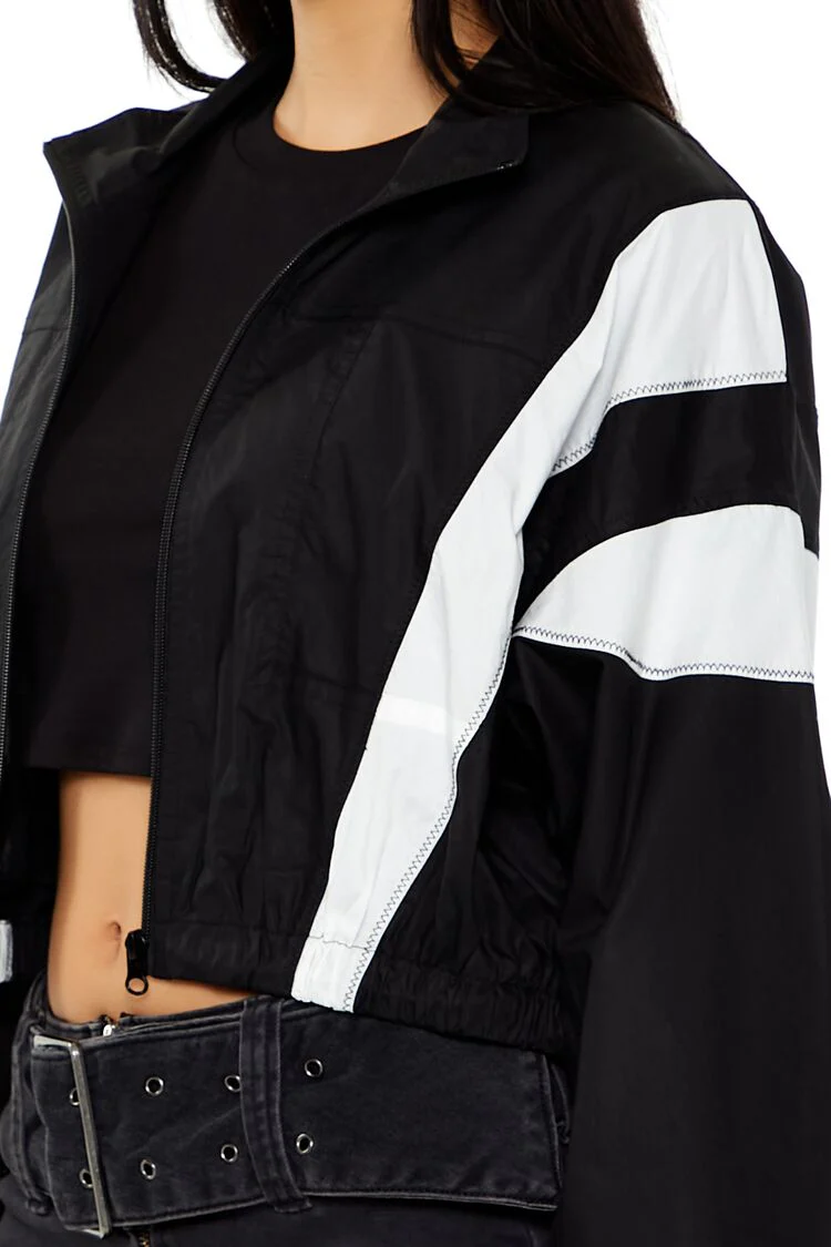 Colorblock Windbreaker Jacket - Image 3