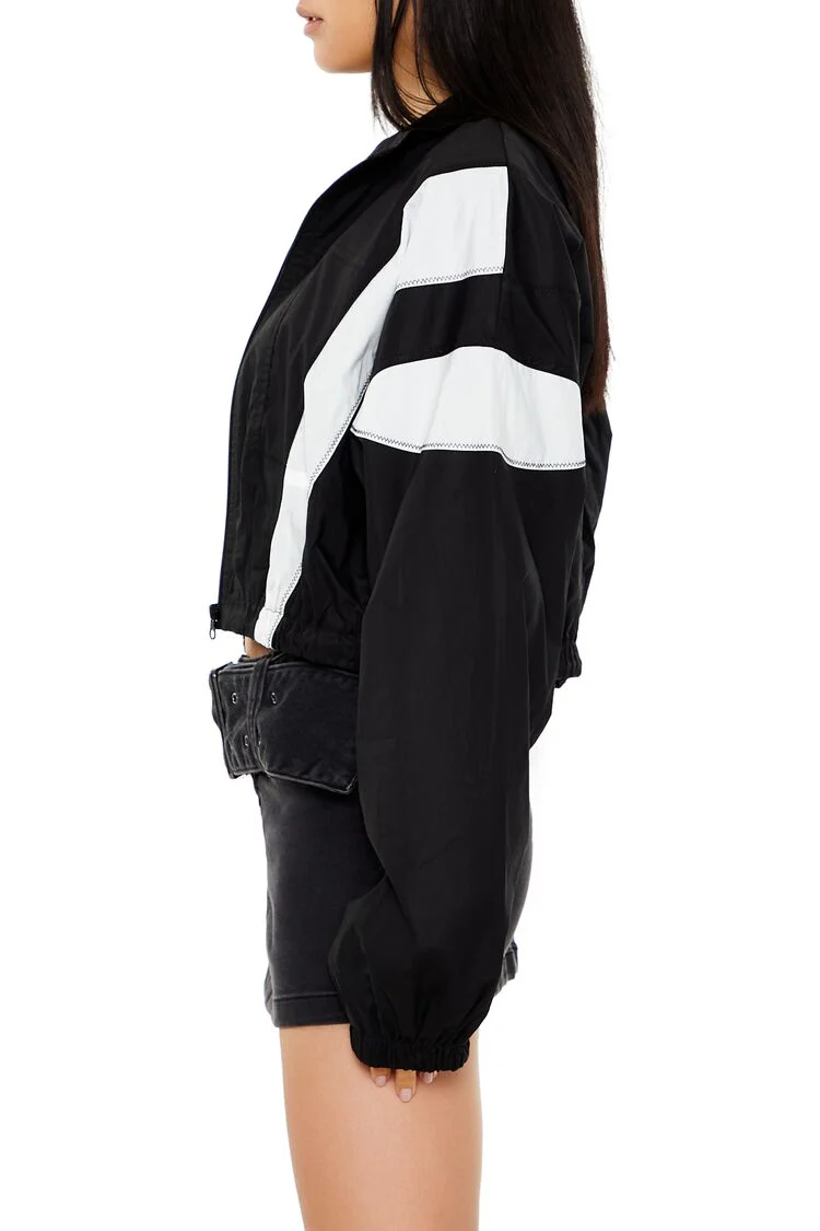 Colorblock Windbreaker Jacket - Image 4