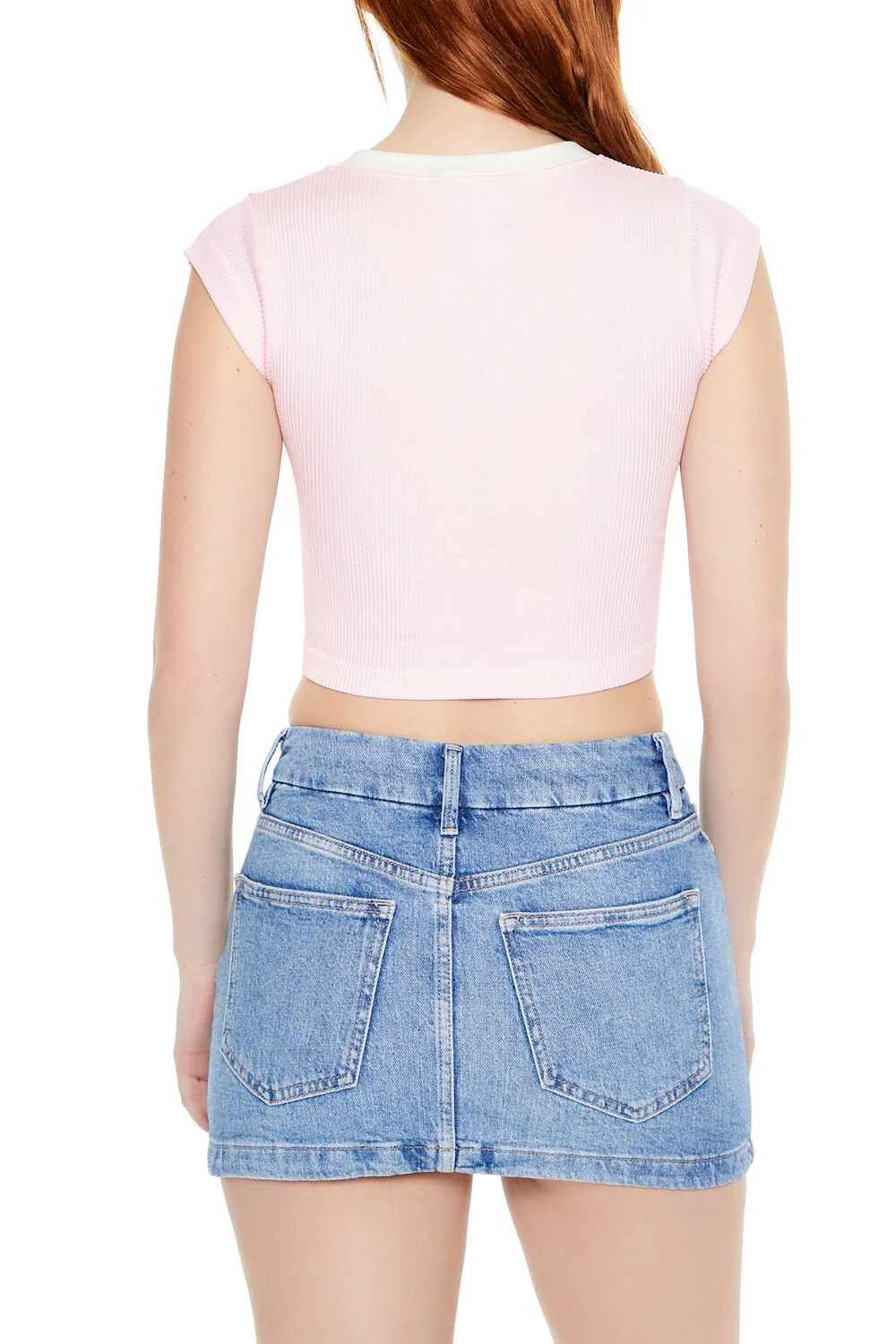 Ribbed Seamless Crop Top - Image 8